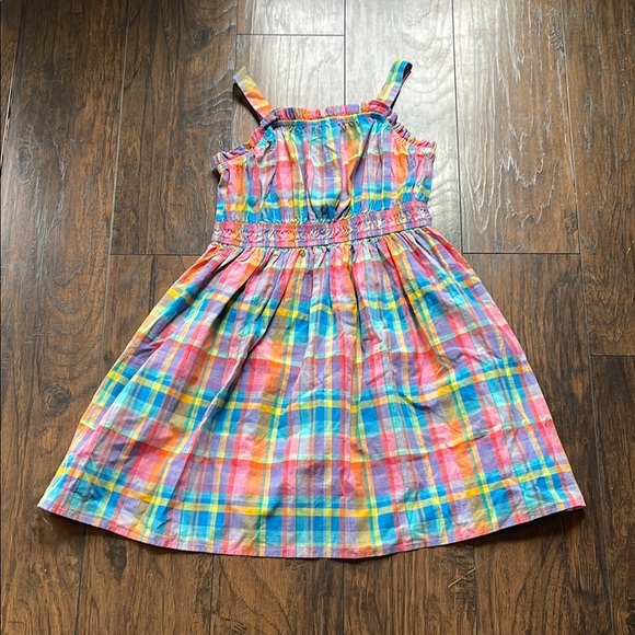 Cat and Jack 100 % Cotton Colorful Plaid Dress SZ XXL 16/18 - Picture 1 of 5